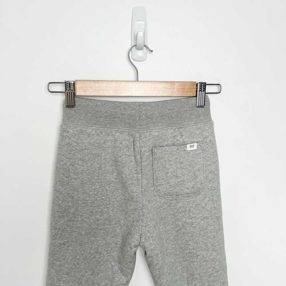 NWT Lot of‎ 2 Gap Kids Sherpa Lined Joggers | Gray | SZ 6-7